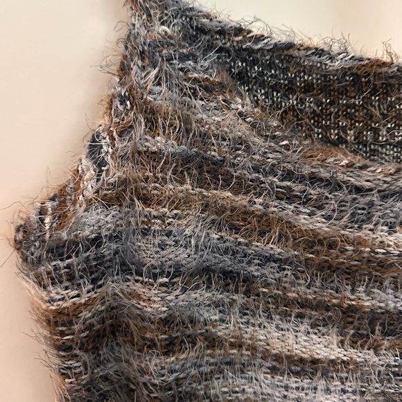 SHEIN Fuzzy Knit Chiqueas dress in Black and Gray - Picture 5 of 7